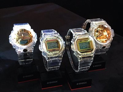 G-Shock 35th Anniversary Glacier Gold Collection G-Shock 35th Anniversary Glacier Gold Collection